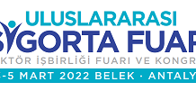 Uluslararası Sigorta Fuarı ve Kongresi düzenleniyor