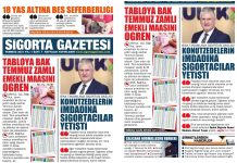 Sigorta Gazetesi Turkcell Dergilik’te
