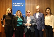 Anadolu Sigorta’ya Türkiye’nin En Mutlu İş Yeri unvanı