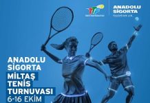 Anadolu Sigorta Miltaş Tenis Turnuvası başvuruları başladı