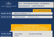Uluslararası İstanbul Sigortacılık Konferansı 8-9 Kasım’da