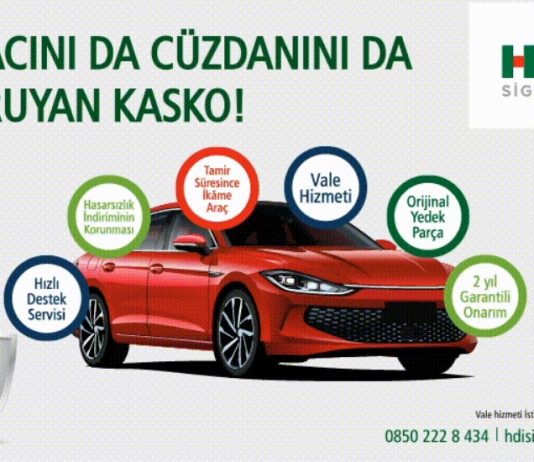 ARACINI DA CÜZDANINI KORUYAN KASKO HDI SIGORTA Kasko Banner
