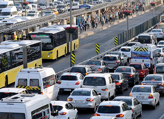 Trafikteki araç sayısı 34.7 milyon geçti