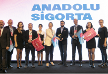 Anadolu Sigorta Happy Place To Work ödül törenine katıldı