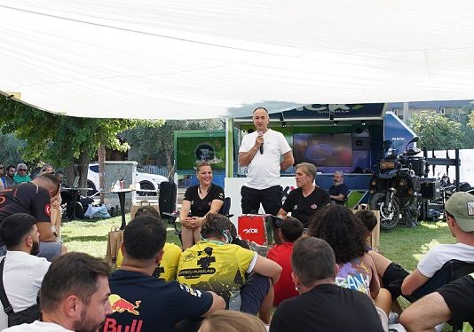 Quick sponsorluğunda Pamukkale’de motosiklet rüzgarı