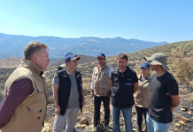 TARSİM yangından etkilenen tarım alanlarını inceledi