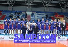 AXA Türkiye Şampiyonlar Kupası Şampiyonu Arkas Spor