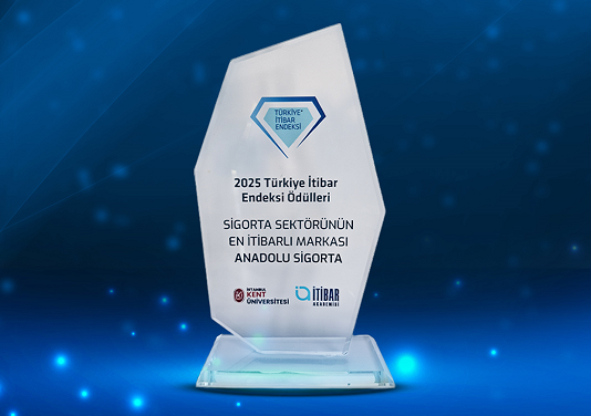 Anadolu Sigorta, Türkiye’nin en itibarlı şirketi seçildi