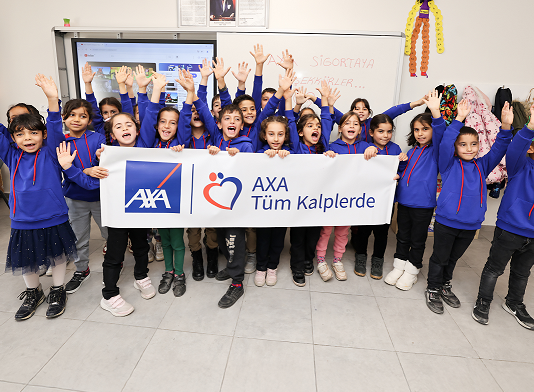 AXA Türkiye, AXA İyilik Haftası’nda 3312 saatini iyiliğe ayırdı