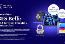 AXA Hayat ve Emeklilik’ten Kazandıran BES kampanyası