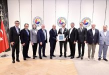 TSB’den TOBB Başkanı Hisarcıklıoğlu’na ziyaret