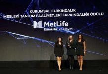 MetLife Türkiye’de ödül