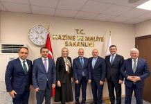 TSB’den Bakan Yardımcısı Osman Çelik’e ziyaret