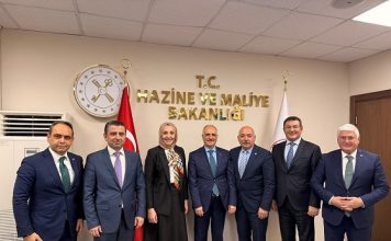 TSB’den Bakan Yardımcısı Osman Çelik’e ziyaret