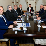 TSB Yönetimi Cevdet Yılmaz ile bir araya geldi