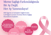 AXA Sigorta ve Acıbadem Sağlık Grubu işbirliği